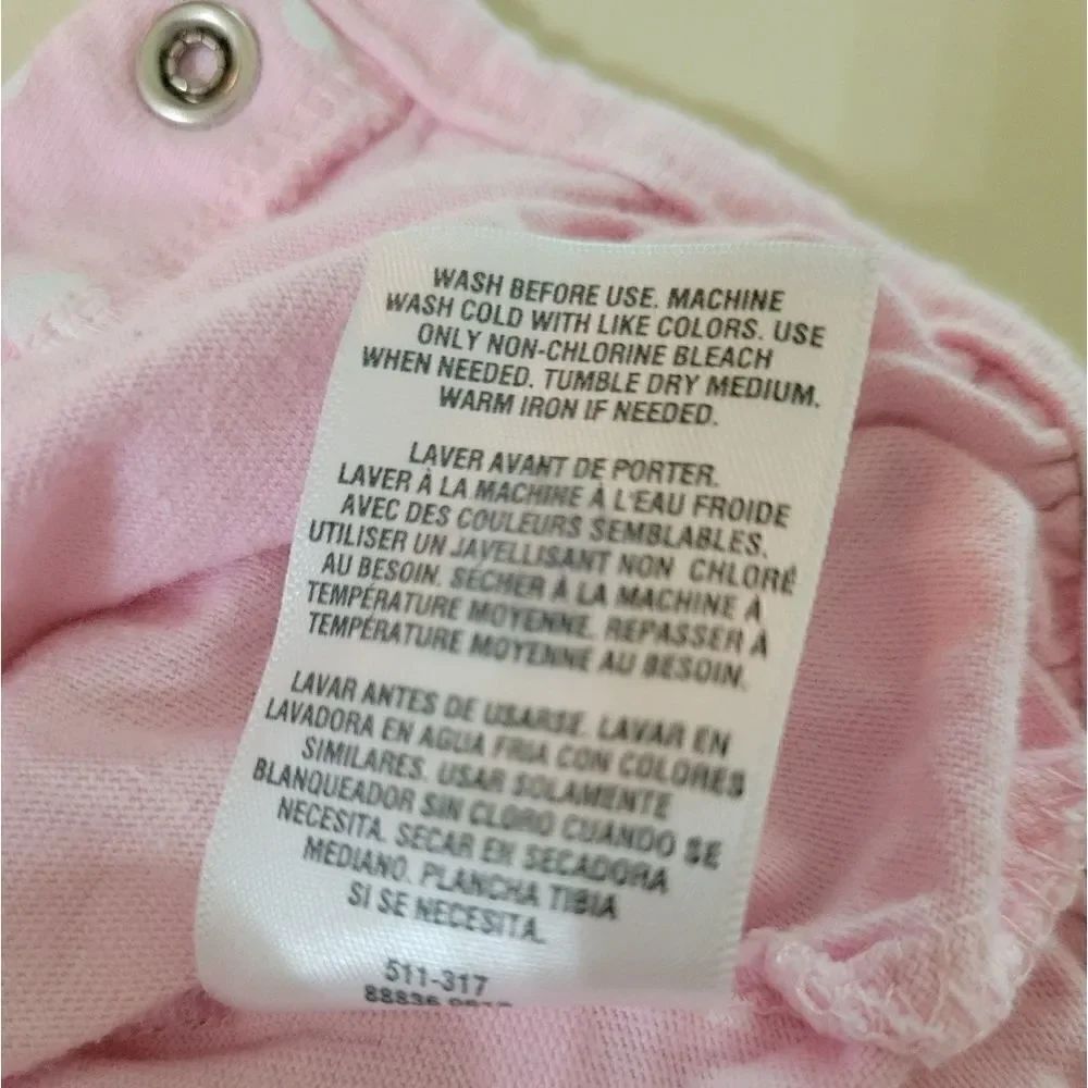 Set of Two Carters Baby Girl Rompers - Picture 7 of 16